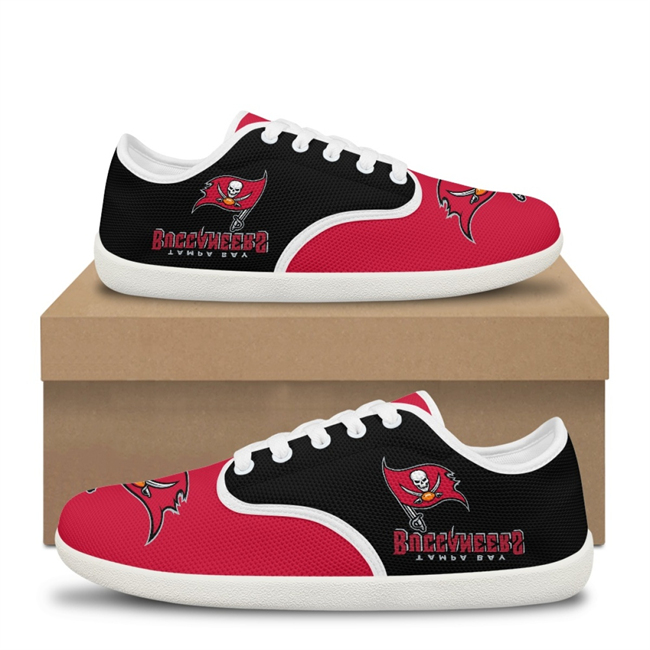 Women's Tampa Bay Buccaneers Low Top Sneakers/Shoes 001(Pls check description for details)